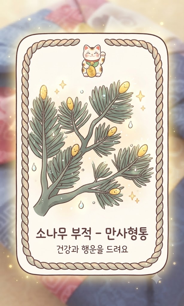 정월 소나무 부적